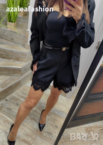 Дамски сет - сако панталонки и бюстие, снимка 2 - Комплекти - 52670854