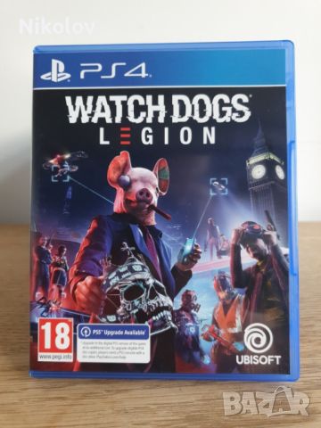 Watch Dogs Legion PS4 (Съвместима с PS5), снимка 2 - Игри за PlayStation - 45419842