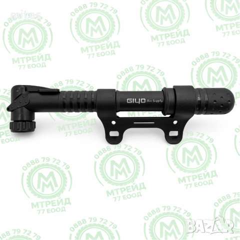 Мини помпа за велосипед MARTAR GP-04, AV/FV/DV, 7 Bar, 100 г, композитна