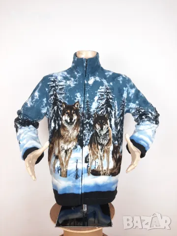 Atlas Wolf Fleece Jacket - Оригинално мъжко поларено яке р-р L, снимка 3 - Якета - 48708020