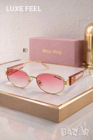 MIU MIU ✨Дамски Слънчеви Очила , снимка 4 - Слънчеви и диоптрични очила - 54220074