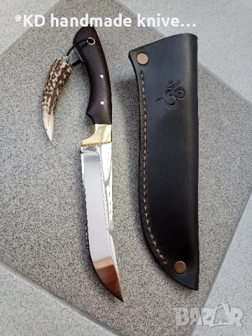 Ръчно изработен ловен нож от марка KD handmade knives ловни ножове 