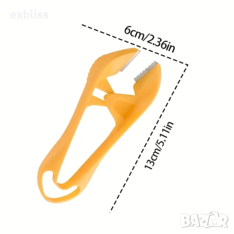 Ръчна белачка за белене на чесън, снимка 4 - Аксесоари за кухня - 51694291