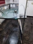 Стъклена трапезна маса 120/70, снимка 5