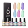 РАЗПРОДАЖБА! - Комплект 6 гел лака в пастелна гама Rosalind, снимка 1