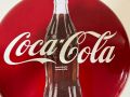 Голяма емайлирана реклама на CocaCola КокаКола, снимка 3