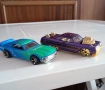 2 за 1 КАТО НОВИ 1964 CHEVY IMPALA+1969 FORD MUSTANG Boss 302 HOTWHEELS toy cars, снимка 2