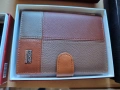 Мъжки кожен портфейл в кутия, снимка 1