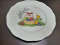 Стар български порцелан чиния Великден , снимка 5