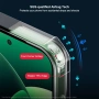 XUNDD Прозрачен Калъф за Xiaomi 17 - TPU+Акрил, Airbag, 0.8mm защита, Черен, снимка 4