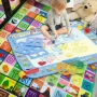Комплект „Играй и Твори“ – Двулицево топлоизолиращо детско килимче + магическа водна подложка Aqua, снимка 1