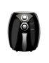 Фритюрник AirFryer, 1600W, 3л., горещ въздух, таймер, до 200°C, черен, снимка 2