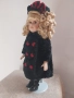 Винтидж порцеланова кукла зимна като ново от колекцията Collector's Choice, снимка 2