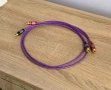 Sonic Link Ultra Violet (Black Rhodium) RCA / Аудио кабели, снимка 4