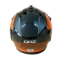 Кросова каска, Мото, Атв, Вело и др, S - M, Черно с оранжево, снимка 4