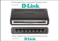 Гигабитов Суич D-Link GO-SW-8G, снимка 1