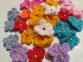 30 Цветя за декорация с мъниста ръчно плетени, снимка 3