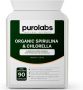 Purolabs сертифицирани органични капсули със спирулина и хлорела | 1000 mg на порция | 90 капсули
