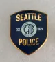 Значка SEATTLE POLICE ( ПОЛИЦИЯТА НА СИАТЪЛ ). марк., снимка 2