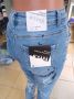 Дамски дънки накъсани Denim, снимка 5