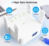 Усилвател WiFi Extender Booster, 1200Mbps 2.4GHz/5GHz, двулентов WiFi усилвател на обхвата, снимка 3