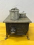 Антична миниатюрна детска печка с фурна – Wurtemberg, с аксесоари, снимка 3