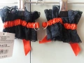  Еротичини дантелени белезници с панделки и метални халки Ann Summers, снимка 3