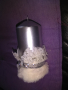 Декоративна свещ дебела с панделка Н-103мм и фи 65мм нова, снимка 7
