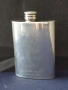 Сребърна бутилка за уиски-MAPPIN&WEBB,Hip Flask Silver/чаша,сребро,кана/, снимка 1