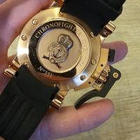 Луксозен мъжки часовник Graham Chronofighter Oversize Limited edition , снимка 3 - Мъжки - 45024065