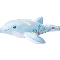 Детски надуваем делфин за езда Intex, снимка 1 - Надуваеми играчки - 46087949