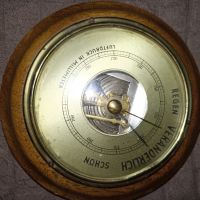 Старинен немски барометър , снимка 4 - Антикварни и старинни предмети - 45664111