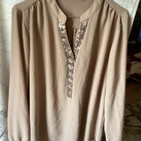 Нова. BOBO ZANDER,№48  красива  копринена блуза с дълъг ръкав, снимка 1 - Блузи с дълъг ръкав и пуловери - 45727882