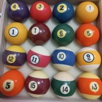 Единични бройки употребявани топки за билярд, снимка 1 - Други спортове - 45824288