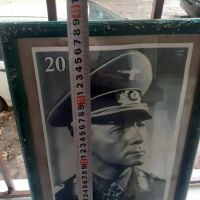 Плакат снимка картина в рамка под стъкло - Ервин Ромел, снимка 4 - Антикварни и старинни предмети - 45828006