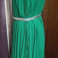 зелена рокля солей , снимка 3 - Рокли - 45536509