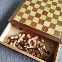 Дървен шах , снимка 6 - Шах и табла - 45510264