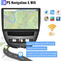 Мултимедия, навигация, за Toyota Aygo, PEUGEOT 107, Citroen C1, Android, двоен дин, плеър, Андроид, снимка 4 - Аксесоари и консумативи - 45514540