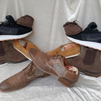 мъжки обувки от естествена кожа DANIEL HECHTER® MEN´S LEATHER LOW SHOES - COGNAC BROWN, N- 43 - 44, снимка 8 - Ежедневни обувки - 45543297