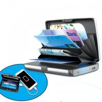 Портфейл - органайзер за пари, карти, смартфони и функция на зарядно, снимка 6 - Други стоки за дома - 45527053