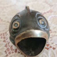 Бронзова статуетка риба фугу, снимка 3 - Декорация за дома - 45396914