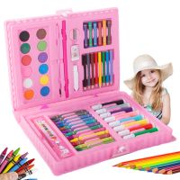 Детски комплект за рисуване в куфар 68 части, снимка 1 - Рисуване и оцветяване - 45495773