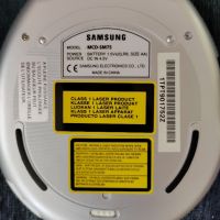 Преносим CD player Samsung MCD-SM75, снимка 4 - MP3 и MP4 плеъри - 45224218