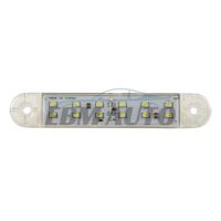 Страничен габарит – 12 LED, Бял, 130mm, снимка 1 - Аксесоари и консумативи - 45347342