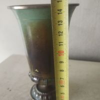 Стара бронзова чаша,потир, снимка 3 - Други ценни предмети - 45694009