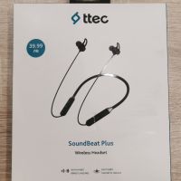 Висококачествени безжични слушалки Ttec Soundbeat Plus Black, снимка 2 - Bluetooth слушалки - 45211320