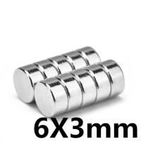 6x3mm МАГНИТ неодимов N52, Neodymium magnet NdFeB magnit, снимка 2 - Други стоки за дома - 45851877