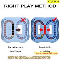 IQ Ball Детска логическа игра с цветни топчета - КОД 3622, снимка 3 - Образователни игри - 45319336