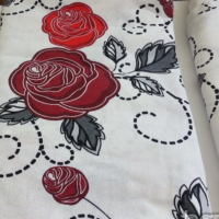 Спален комплект червени рози памук , снимка 4 - Спално бельо - 16073881