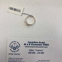 Дамски златен пръстен 1,34гр., снимка 1 - Пръстени - 45111040
